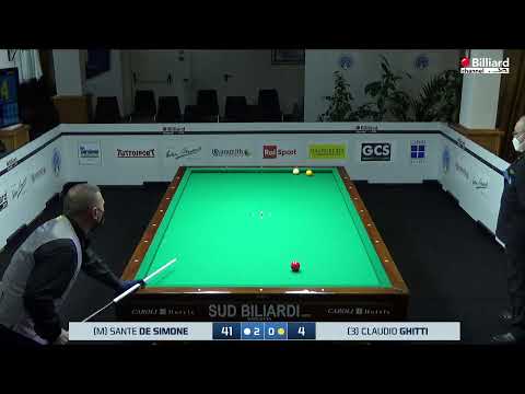 De Simone Sante vs Ghitti Claudio -  22° Campionato Italiano Gallipoli