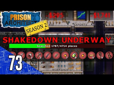 Contraband Is Crippling Me! - Prison Architect: Season 2 - Part 73