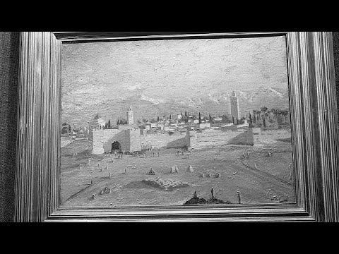مراكش الحمراء مصدر إلهام لوحات وينستون تشرشل
