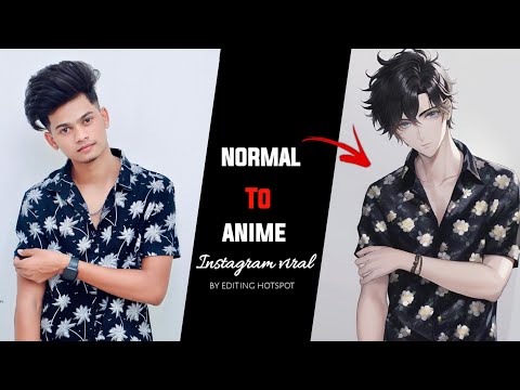 Instagram viral anime photo editing, trending anime photo editing, photo editing tamil