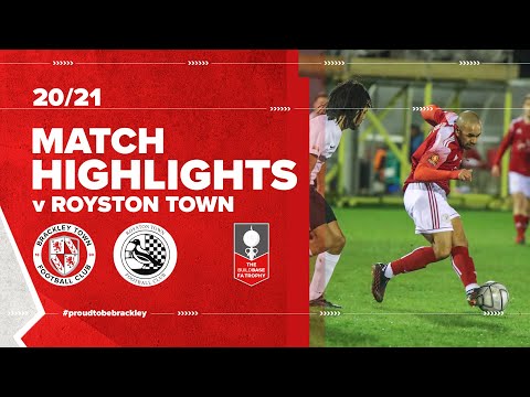 HIGHLIGHTS: Brackley Town 3 - 2 Royston Town FA Trophy