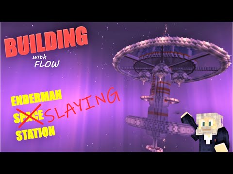 FlowPlaysMinecraft - Hiding my Farm in an Epic Space Station in Survival Minecraft - Let's Play