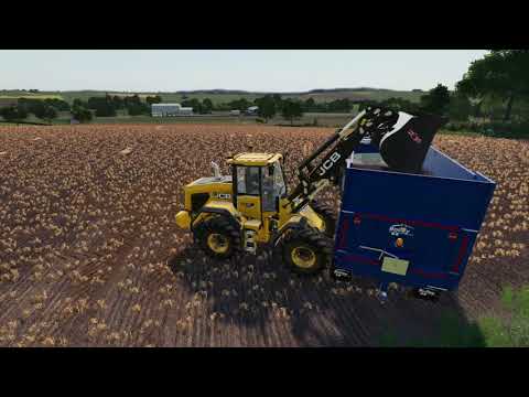 moving compost and topping| Chellington Valley| Farming Simulator 19| contractor series| ep8