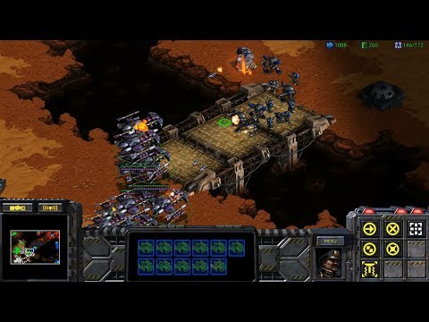 StarCraft: Remastered Co-op Campaign BW Terran Mission 5a - Emperor's Fall (Ground Zero)