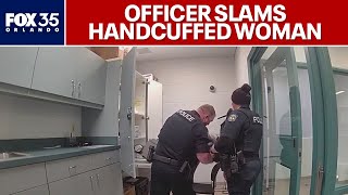 Former Ormond Beach officer charged after video shows woman slammed onto floor