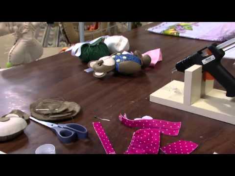 Mulher.com 27/03/2013 Carmen Silvia - Urso em feltro Parte 2