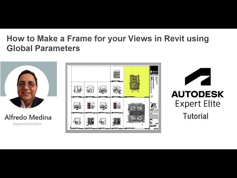 , title : 'How to Make a Frame for your Views in Revit Using Global Parameters'