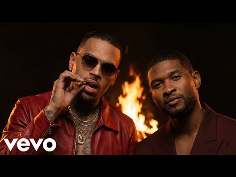 Chris Brown ft. Usher - Excuse Me, Baby (Lyrical Music Video)