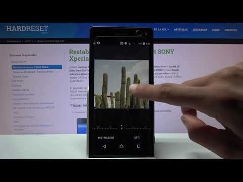 Cómo poner fondo de pantalla en SONY Xperia C5 Ultra - personalizar pantalla