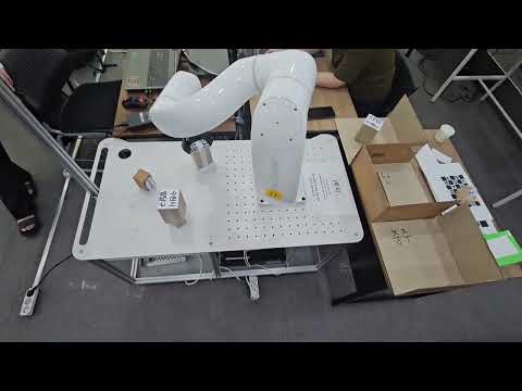 Doosan E0509 OCR-Based Parcel Sorting Robot (ENG SUB)