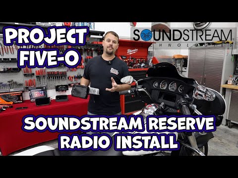 How to Install a Soundstream Reserve HDHU14+ Radio in a Harley Davidson Electra Glide Police
