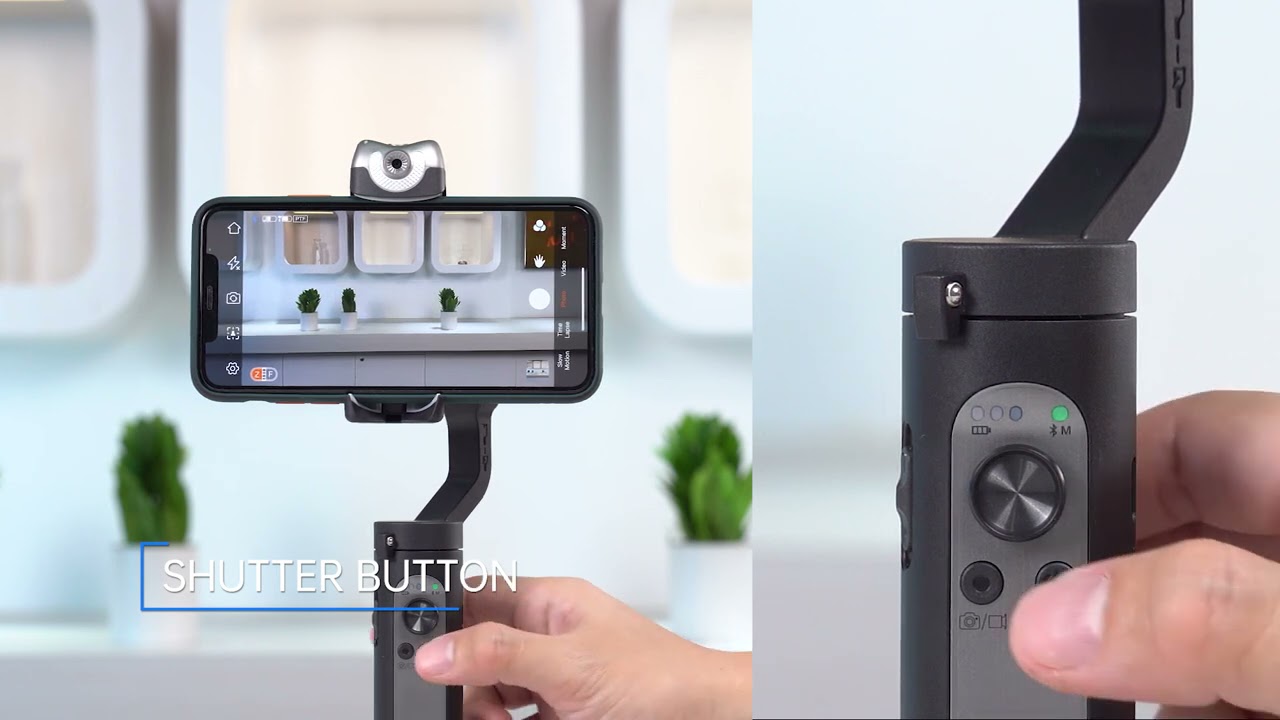 Стабілізатор для екшн-камер Hohem iSteady V2 (White) video preview
