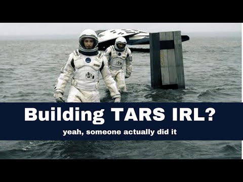 Building TARS from Interstellar in real life