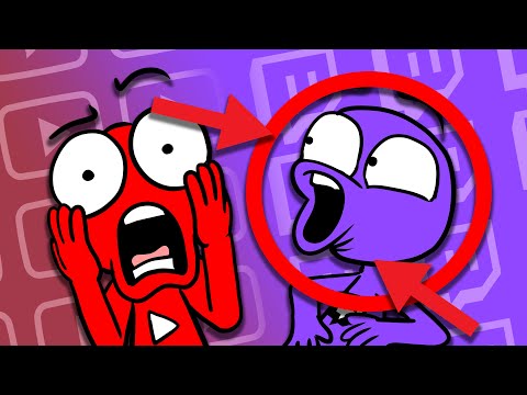 Miniatura de YouTube vs. Twitch