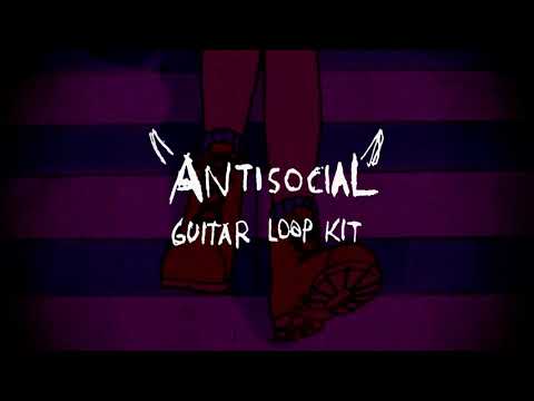 free sad guitar loop kit "antisocial" - lil peep / juice wrld type sample pack