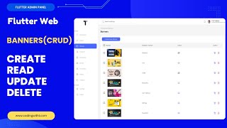 Flutter Firebase Admin Panel - Create, Edit & Delete Banners (Complete CRUD Tutorial)