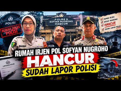 RUMAH JENDRAL POLISI HANCUR SUDAH LAPOR NAMUN KASUSNYA MANDEG#akpol #polisi #poldajateng #jateng 