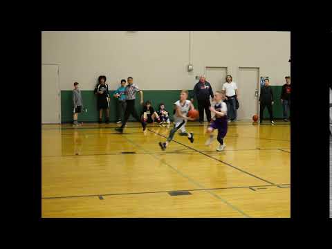 2018 WA State Basketball Championship -  Reed Passes to Gavin