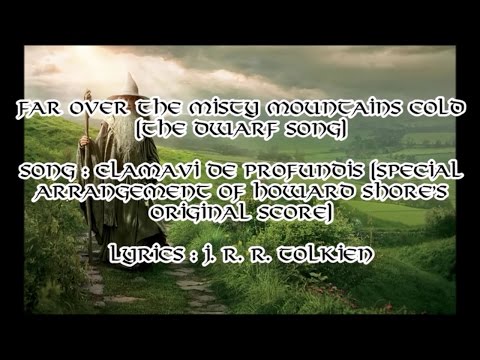 Misty Mountains (The Hobbit - Dwarf Song) Full extended version with lyrics