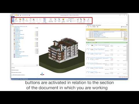 PriMus-IFC Tutorial - The program window - ACCA software
