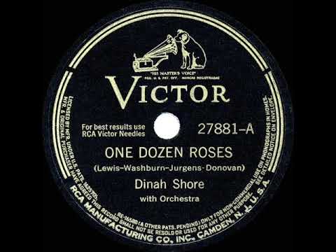 1942 HITS ARCHIVE: One Dozen Roses - Dinah Shore