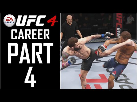 EA Sports UFC 4 - Career - Gameplay Walkthrough - Part 4 - "Undercard Contract (UFC Debut)"