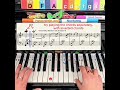 22. Easy piano tutorial . T,S,D + Music Ornaments, Dinamic Signs - Crescendo, etc.in four languages