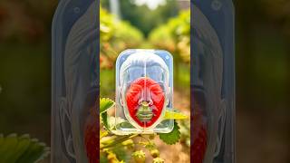 This Mold Makes Strawberries Grow with a Face Shape! You Won't Believe It 🍓😱