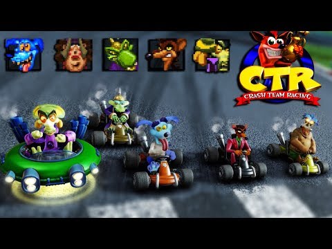Crash Team Racing Nitro-Fueled - CTR Bosses in Online races #45