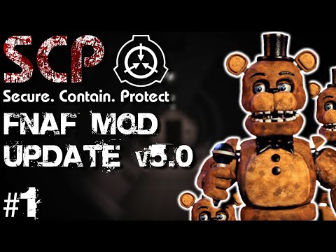 They've Added So Much! | SCP Containment Breach | Five Nights at Freddy's Mod (v5.0) #1