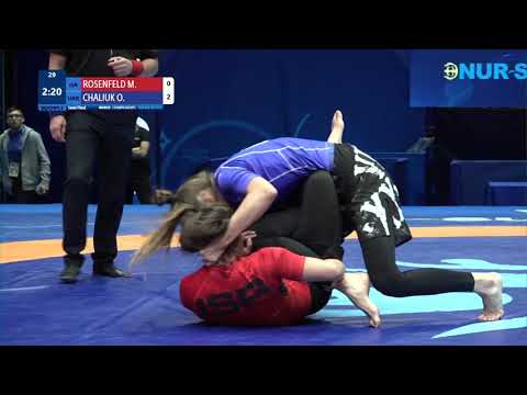 1/2 Women's GP No-Gi - 64 kg: M. ROSENFELD (ISR) v. O. CHALIUK (UKR)