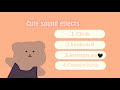 Cute Aesthetic Sound Effects Save It No Copyright ️