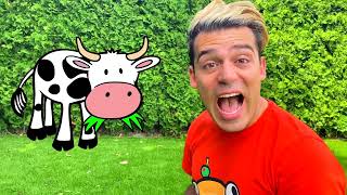 Download lagu Jason and Alex pretend play dare and learn how animals eat fruit and vegetables mp3