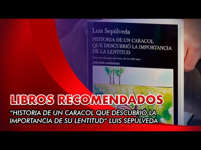 Vídeo relacionado con Historia de un caracol que descubrió la importancia de la lentitud: una novela para jóvenes de 8 a 88 años (Andanzas)