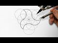 Zen Geometry Study 038 Hexagram ASMR