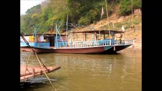 2015-03-04 Crossing the Mekong, Luang Prabang