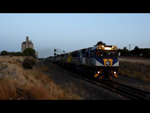 Qube Logistics Grain Train in South Australia from 18th January 2020 to 5th March 2020