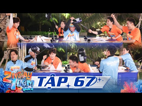 2 Ngày 1 Đêm Mùa 3 - Tập 67:Trường Giang "sợ hãi" HIEUTHUHAI, Kiều Minh Tuấn cùng cú ném "xoáy nòng"