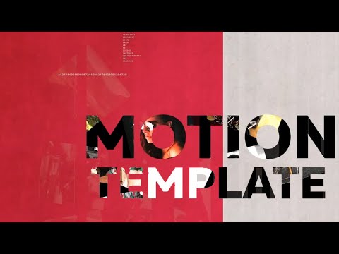 Stylish Dynamic Urban Opener-Apple Motion Templates