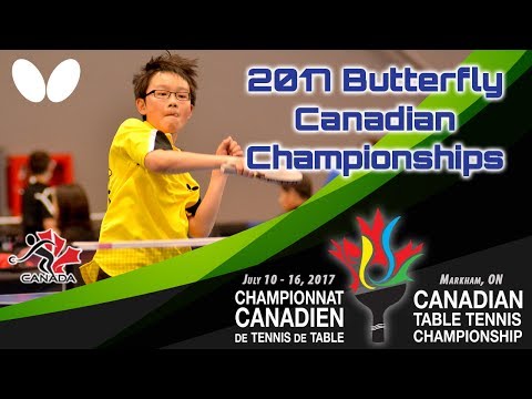 2017 Butterfly Canadian National Championships - Day 3