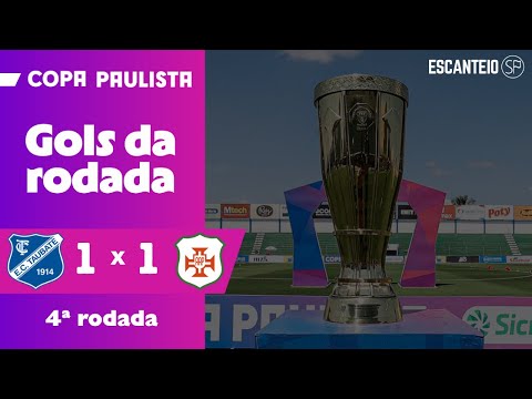 BURRO E BRIOSA FICAM NO EMPATE | Taubaté 1 x 1 Portuguesa Santista | Gols da Copa Paulista