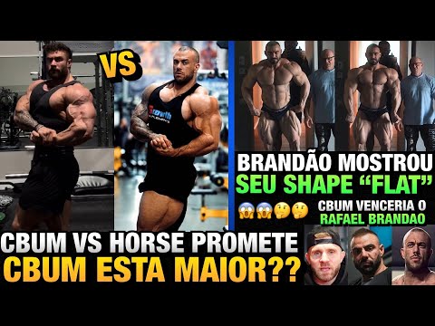 CBUM ESTÁ MAIOR QUE HORSE ?? BRANDÃO APARECE INSANO + LIVINHO NO FITPIRA E MAIS