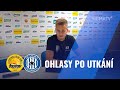 Ondřej Zmrzlý po utkání FORTUNA:LIGY s týmem FC FASTAV Zlín