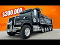 24 Hours in my $300,000 Luxury Dump Truck