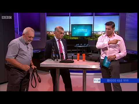 SelectaDNA Defence and Tagging Spray on Crimewatch Roadshow (Series 10 - Episode 12)