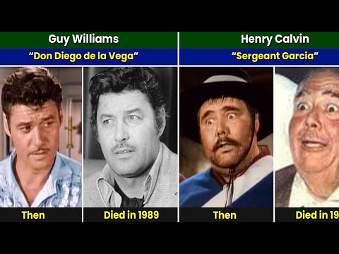 Zorro (1957) Cast Then and Now 2025