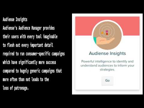 AUDIENSE REVIEW, PRICING AND PRODUCT FEATURES