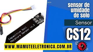 035  - Sensor Capacitivo Umidade de solo #vempramamute