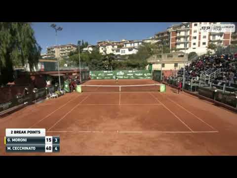 Gian Marco Moroni (ITA) vs Marco Cechinato (ITA) Napoli challenger 2021 Round 2