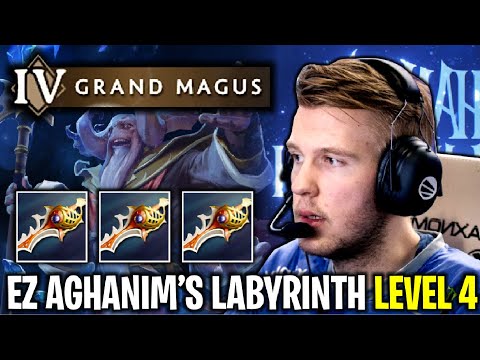 AGHANIM'S LABYRINT LEVEL 4 GRAND MAGUS 3X DIVINE RAPIER by Crit | Dota 2